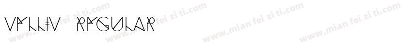 Velliv Regular字体转换